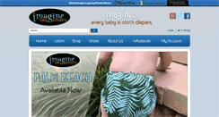 Desktop Screenshot of imaginebabyproducts.com